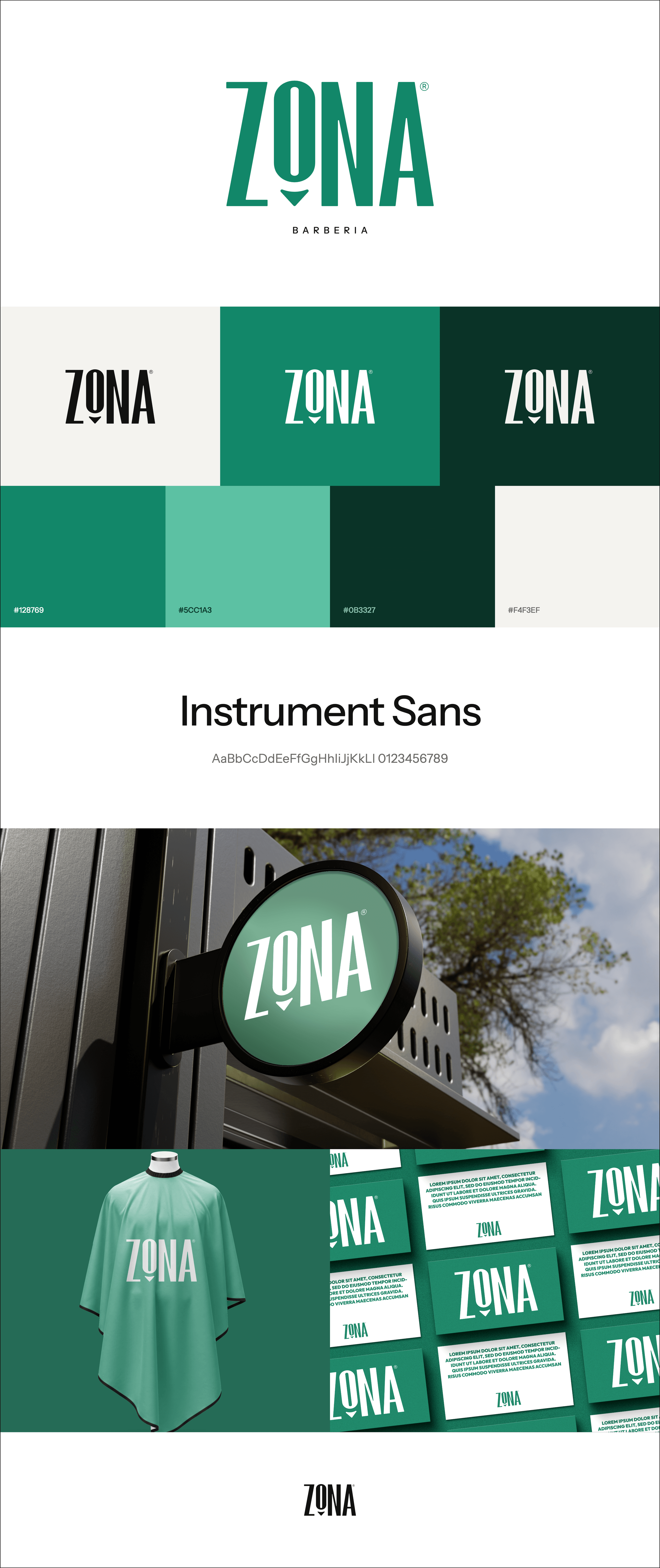 Zona Barberia: Branding av 7K Projects, bild 1